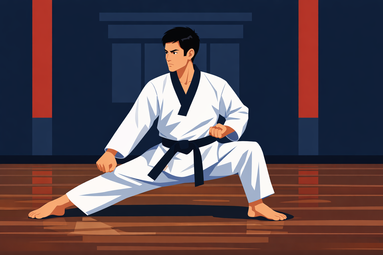 태극 1장 품새 동작 순서와 핵심 포인트 이미지